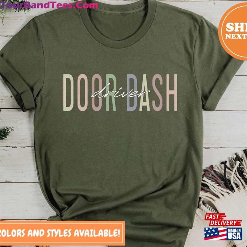 Door Dash Driver T-Shirt Classic Unisex 29Uf157238 – Utopia Fashion