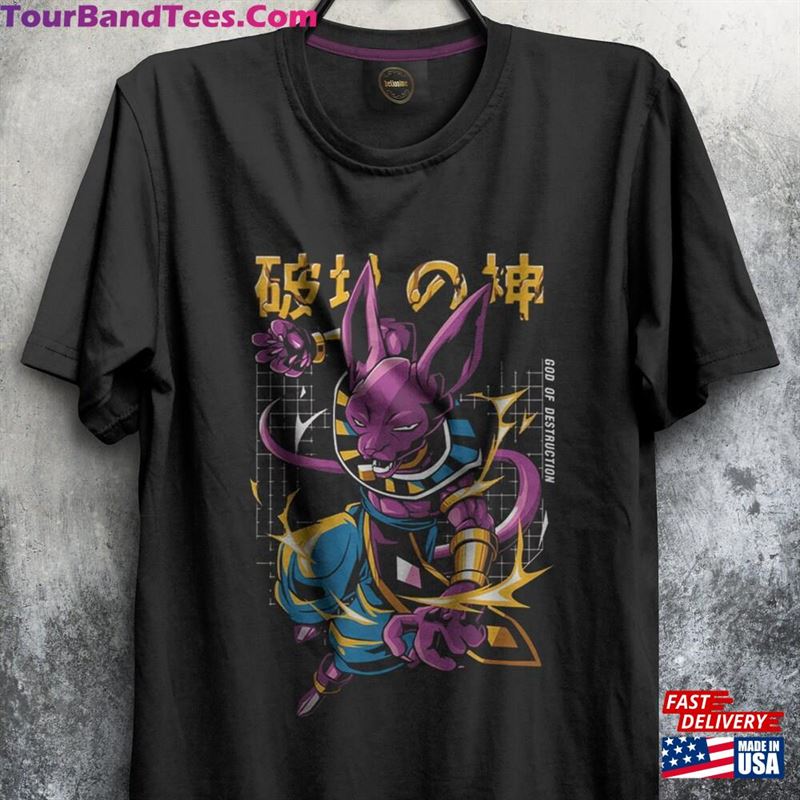 Dragon Ball Super Bills T-Shirt Featuring The Mighty God Of Destruction Lord Beerus Unisex Sweatshirt 29Uf152543 – Utopia Fashion