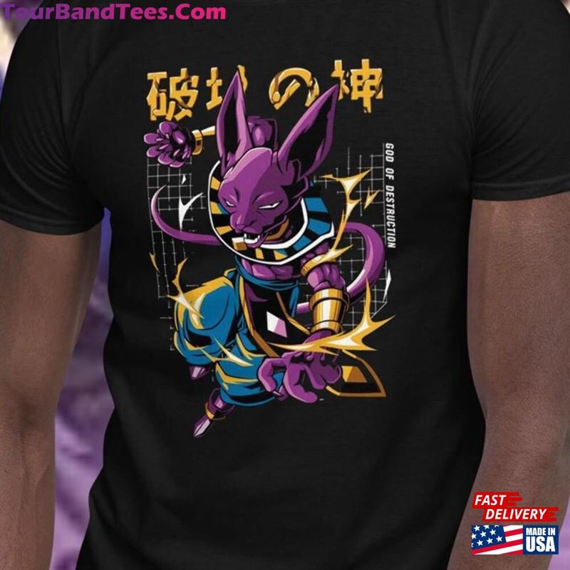 Dragon Ball Super Bills T-Shirt Featuring The Mighty God Of Destruction Lord Beerus Unisex Sweatshirt 29Uf152543 – Utopia Fashion