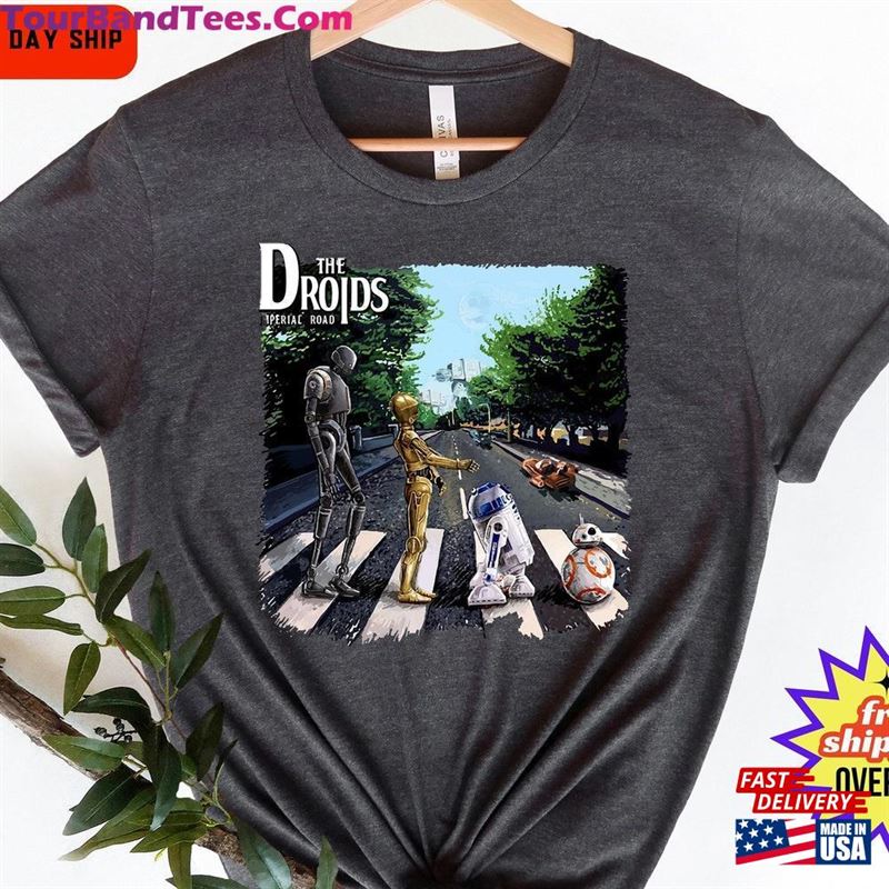 Droids Abbey Road T-Shirt Star Wars Shirt Disney Unisex Hoodie 29Uf142527 – Utopia Fashion