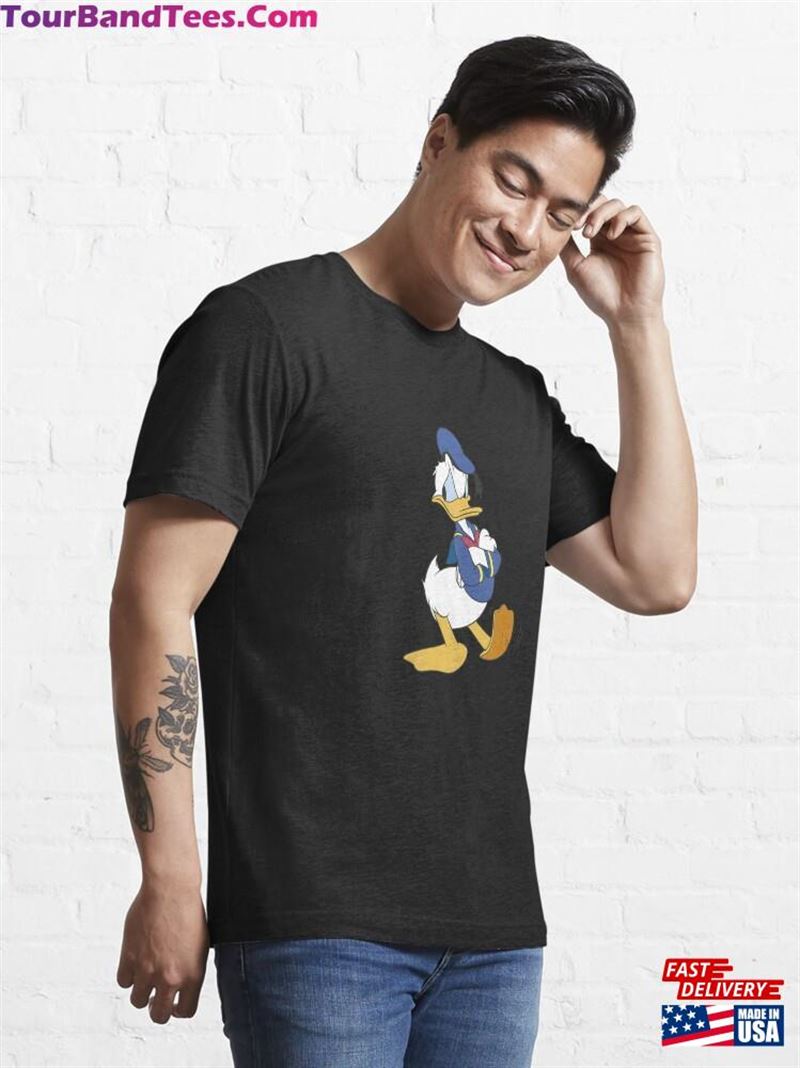 Duck Traditional Portrait Funny Cartoon Essential T-Shirt Sweatshirt Hoodie 29Uf147232 – Utopia Fashion