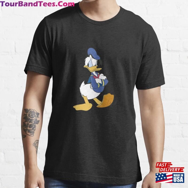 Duck Traditional Portrait Funny Cartoon Essential T-Shirt Sweatshirt Hoodie 29Uf147232 – Utopia Fashion