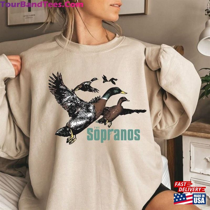 Ducks The Sopranos Shirt Dr Melfi Do You Feel Depressed Tony Since Duck Left I Guess Unisex Sweatshirt 29Uf147553 – Utopia Fashion