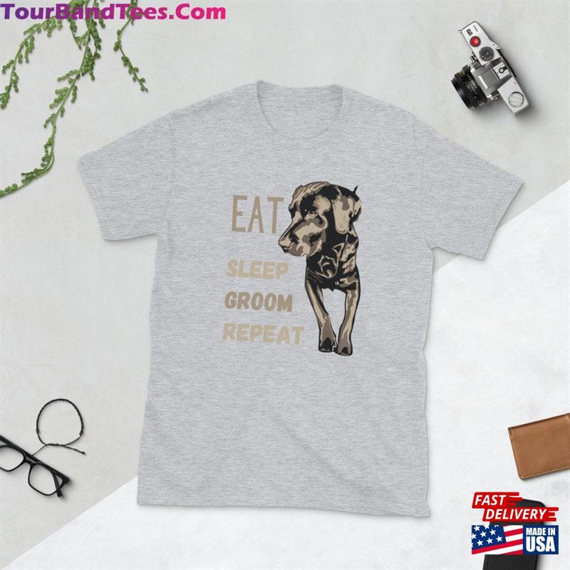 Eat Sleep Groom Repeat Unisex T-Shirt 29Uf157361 – Utopia Fashion