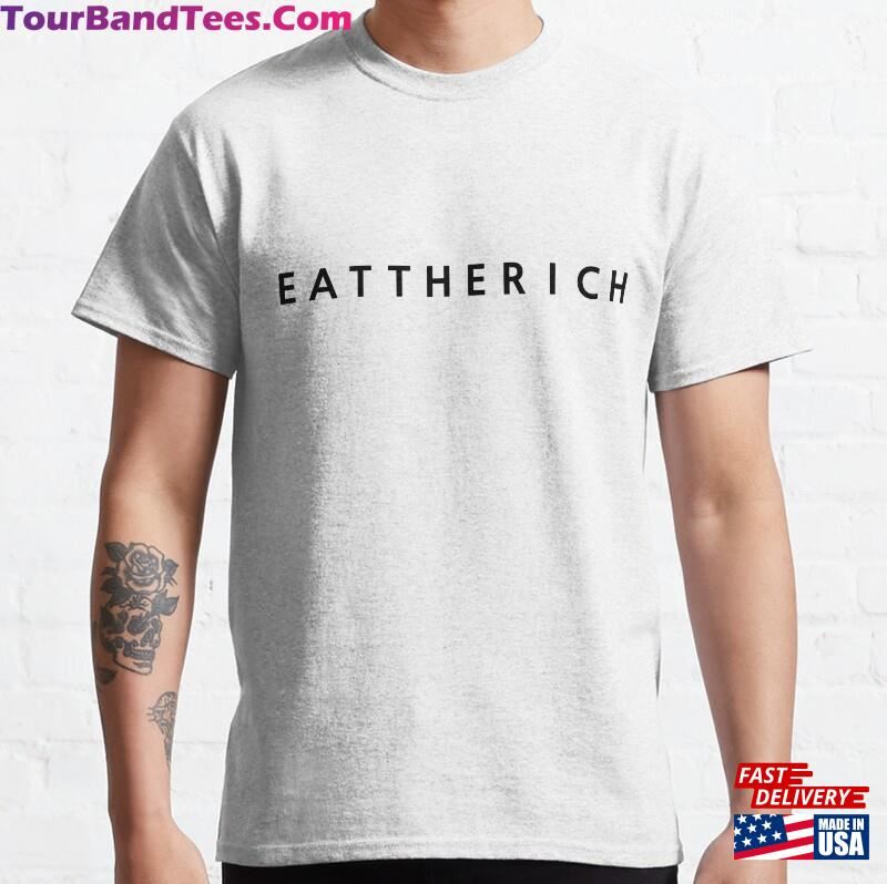 Eat The Rich Black Classic T-Shirt Hoodie 29Uf164569 – Utopia Fashion