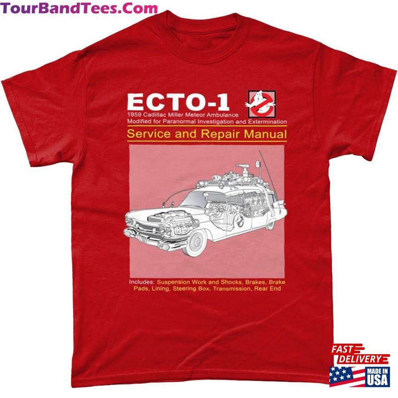 Ecto Haynes Manual Ghostbusters Shirt Hoodie Classic 29Uf163025 – Utopia Fashion