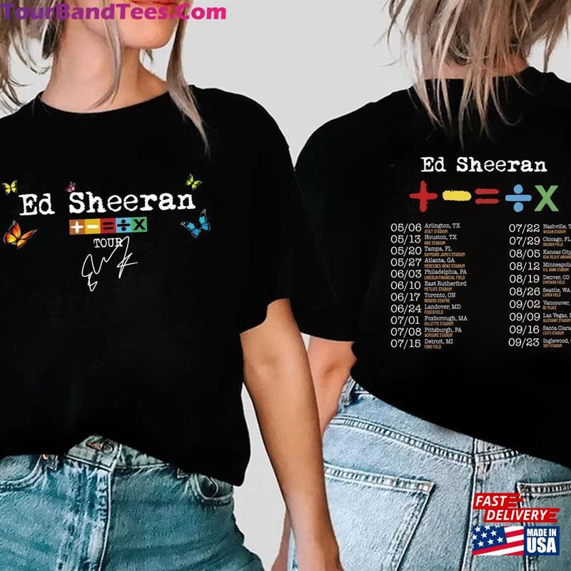 Ed Sheeran Mathematics Sides Shirt Concert Fan Unisex Hoodie 29Uf157377 – Utopia Fashion