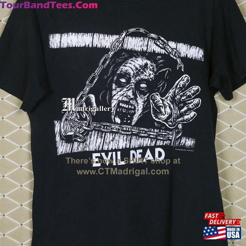 Evil Dead Shirt Vintage Rare Horror Movie T-Shirt Hoodie 29Uf142317 – Utopia Fashion