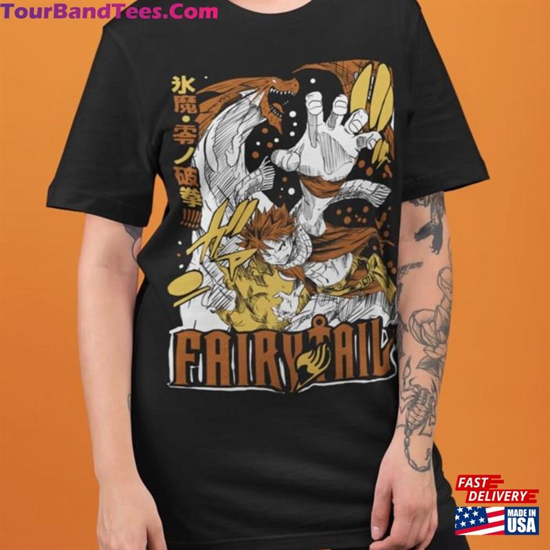 Fairy Tail Natsu Dragneel Shirt Gray Fullbuster Gajeel Redfox Classic T-Shirt 29Uf142245 – Utopia Fashion