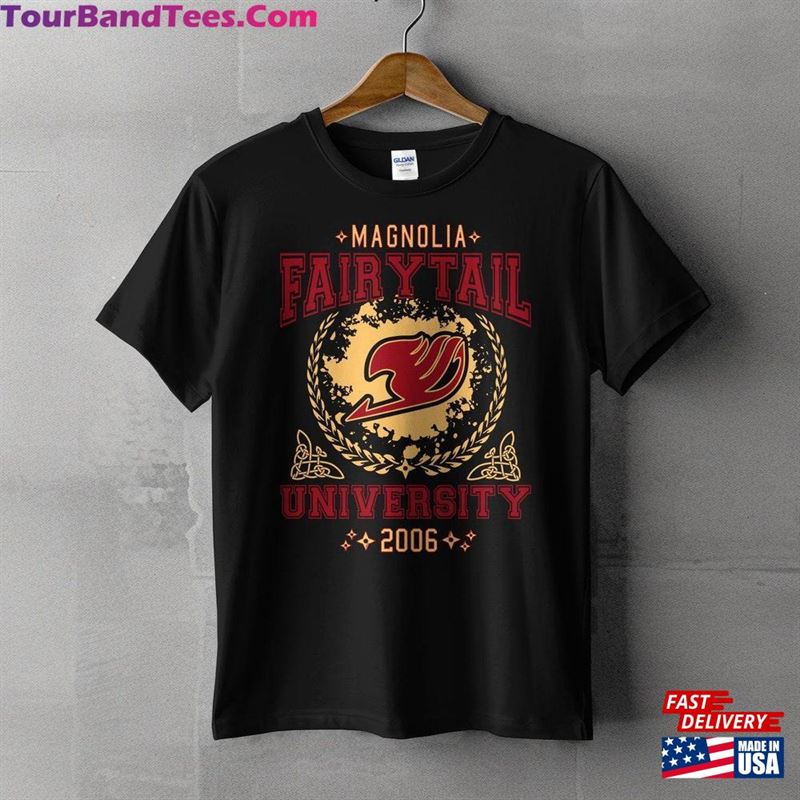 Fairy Tail University T-Shirt Shirt Anime Classic Unisex 29Uf164017 – Utopia Fashion