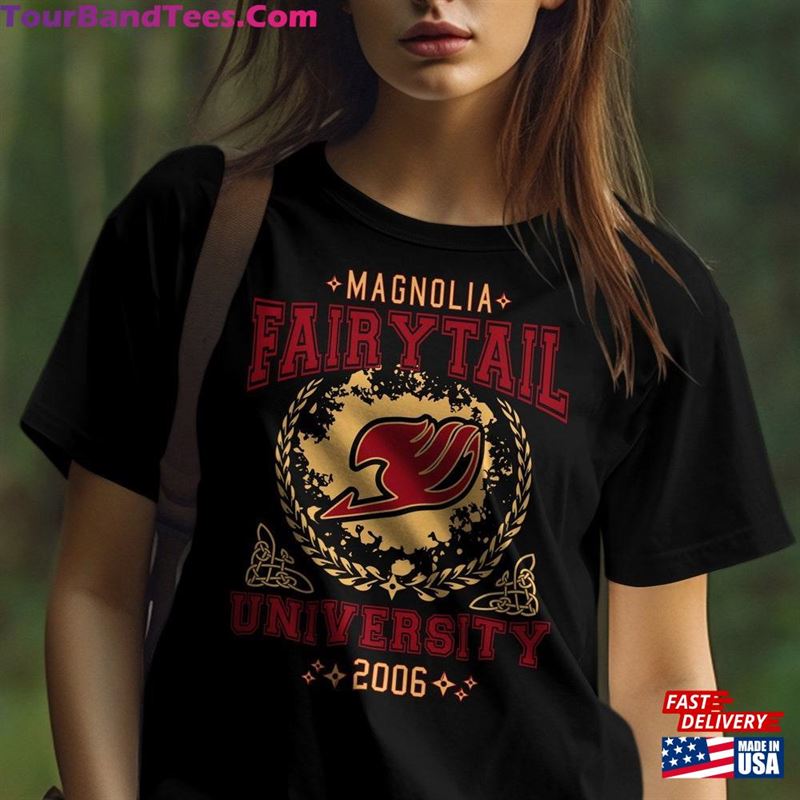 Fairy Tail University T-Shirt Shirt Anime Classic Unisex 29Uf164017 – Utopia Fashion