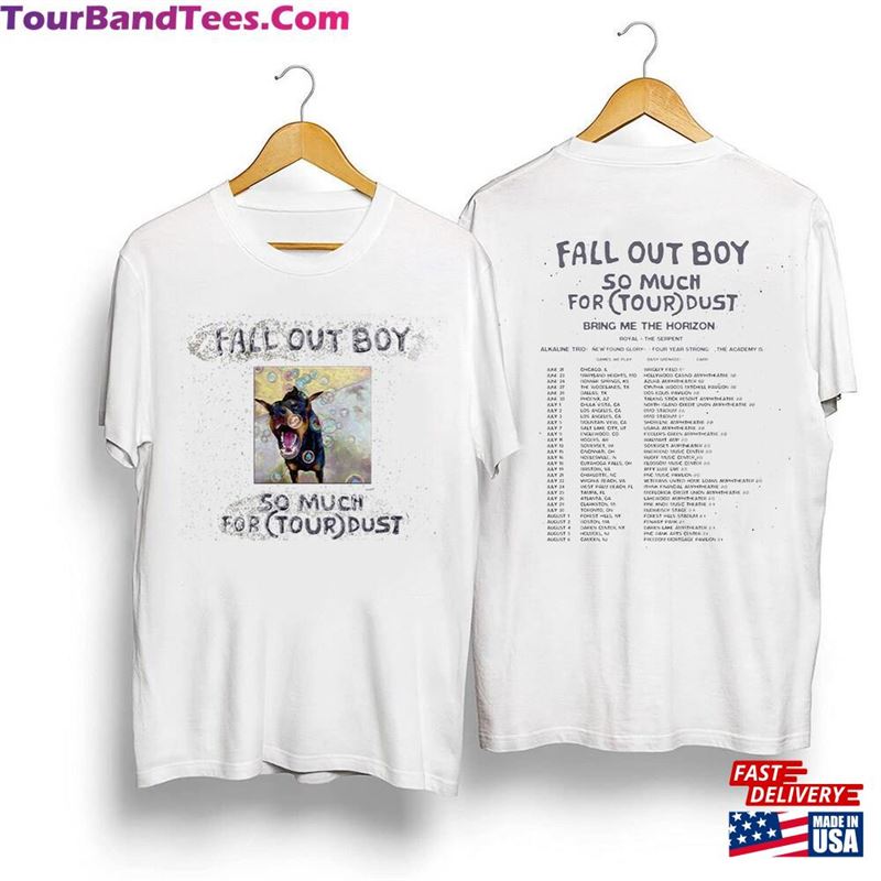 Fall Out Boy Tour Shirt Band Fan So Much (For) Stardust T-Shirt Hoodie 29Uf147037 – Utopia Fashion