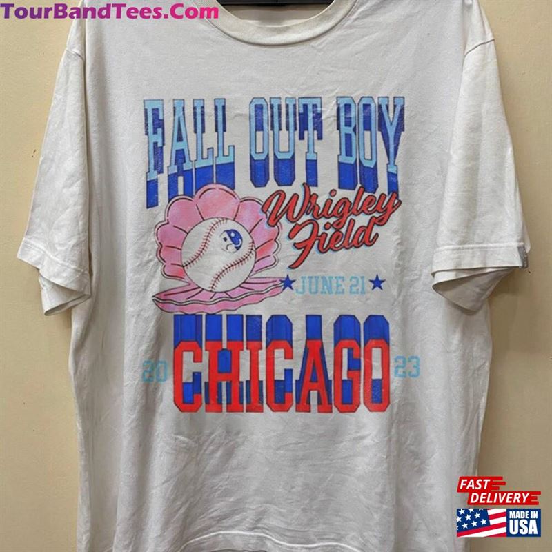 Fall Out Boy Unisex Wrigley Field Tour Shirt Sweat V3 Hoodie T-Shirt 29Uf142050 – Utopia Fashion