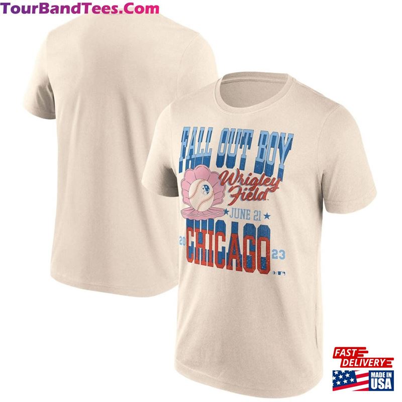 Fall Out Boy Unisex Wrigley Field Tour T-Shirt So Much (For) Stardust Shirt Classic 29Uf163131 – Utopia Fashion