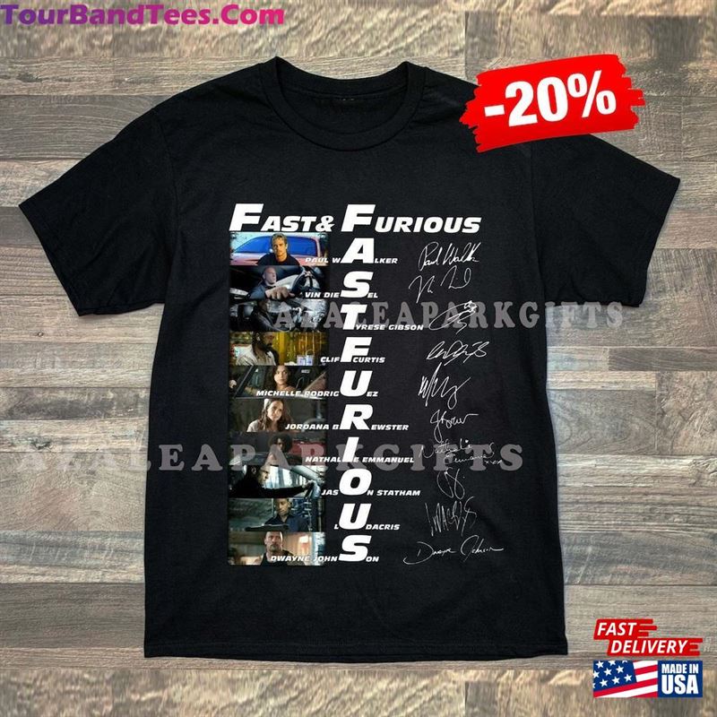 Fast And Furious T-Shirt Gift For The Fan Unisex Size S 5Xl Years Of Tee Classic 29Uf152468 – Utopia Fashion