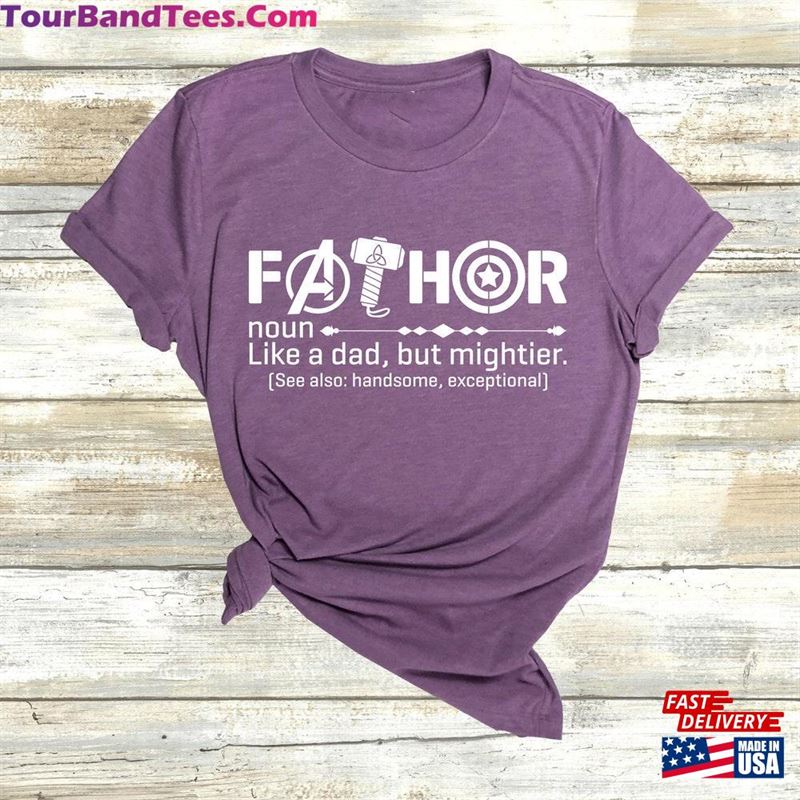 Fathor Shirt Father Noun Dad Classic Unisex 29Uf157323 – Utopia Fashion