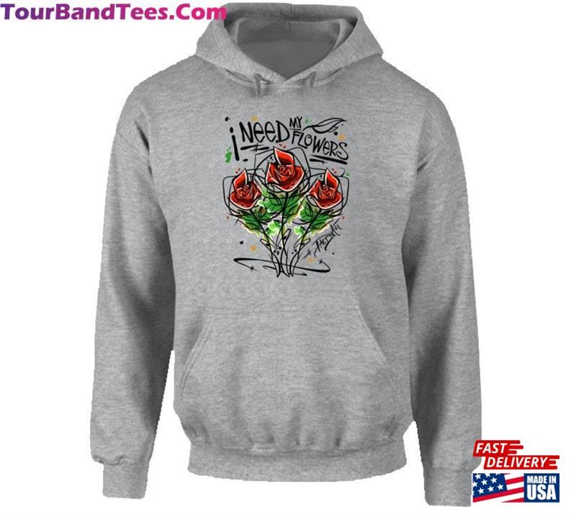 Flowers Hoodie Sweatshirt Unisex 29Uf142304 – Utopia Fashion