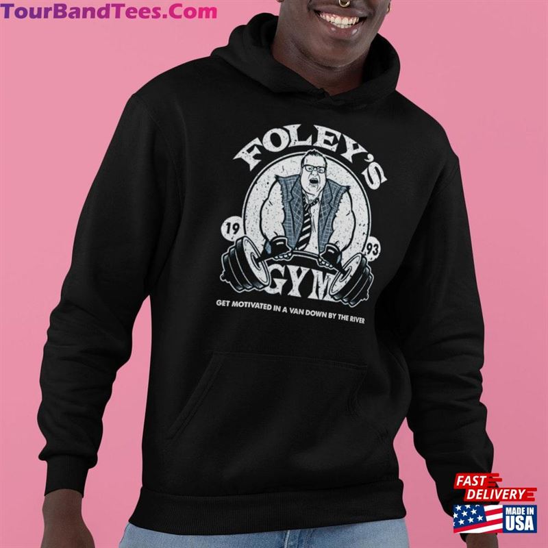 Foleys Gym Weightlifting Vintage T-Shirt Matt Foley Shirt Saturday Night Live Hoodie 29Uf164037 – Utopia Fashion