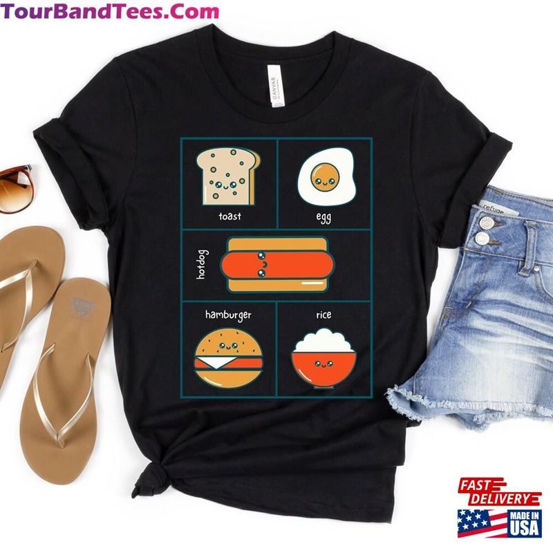 Food Shirt Hot Dog Burger Classic T-Shirt 29Uf163946 – Utopia Fashion