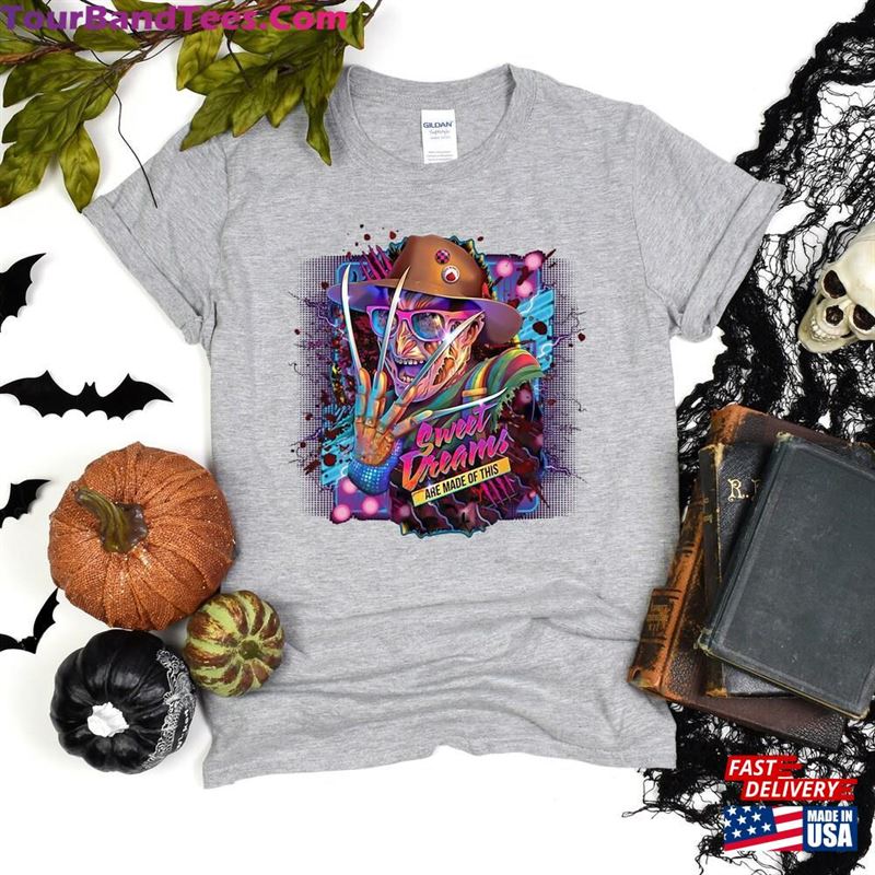 Freddy Krueger Shirt Halloween Nightmare On Elm Hoodie T-Shirt 29Uf164381 – Utopia Fashion