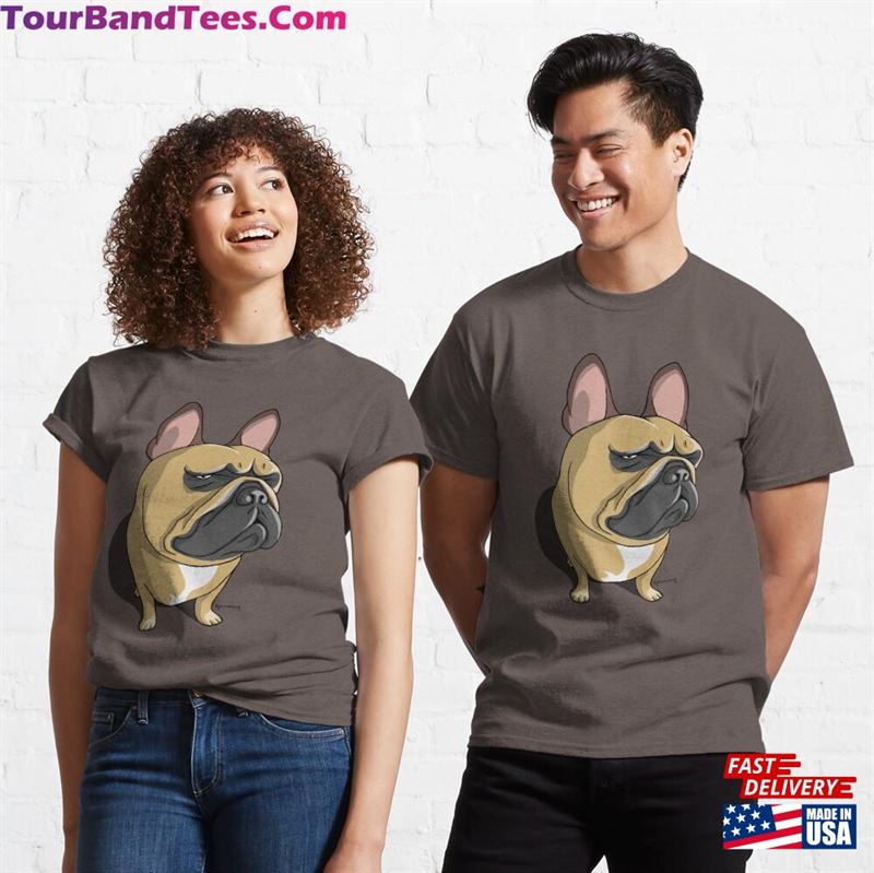 French Bulldog Cartoon Classic T-Shirt Unisex 29Uf164073 – Utopia Fashion