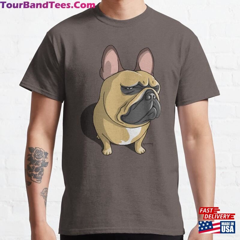 French Bulldog Cartoon Classic T-Shirt Unisex 29Uf164073 – Utopia Fashion