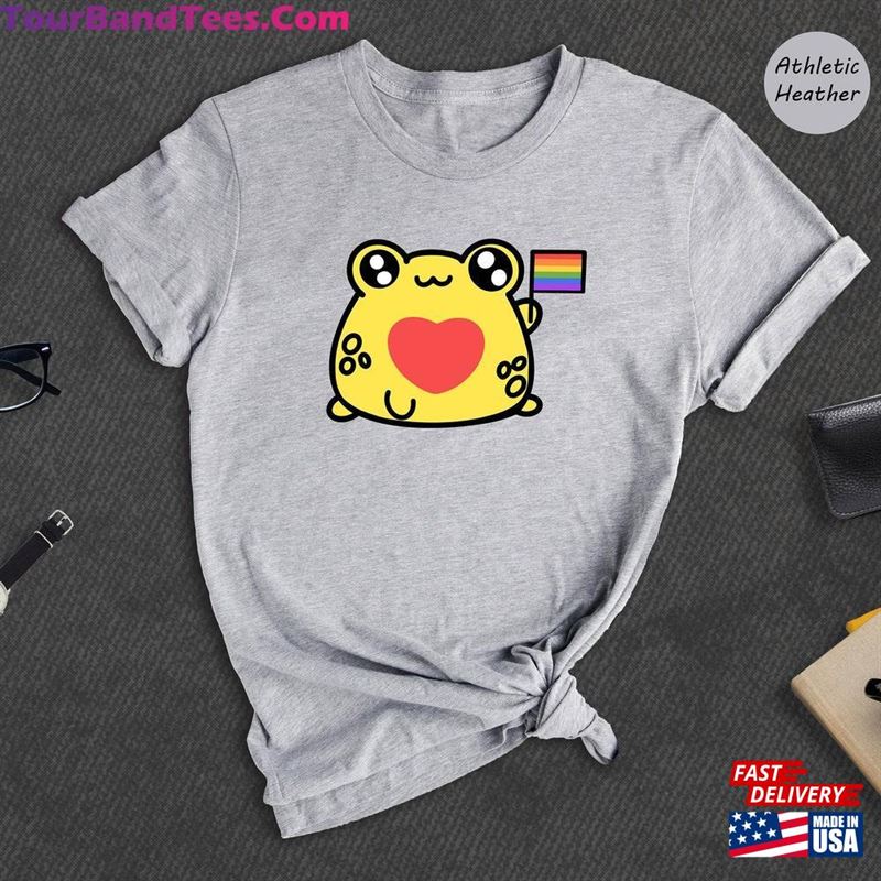 Frog Pride Flag Shirt Cute Anime Rainbow Gift Gay Lgbtq Sweatshirt Hoodie 29Uf157087 – Utopia Fashion