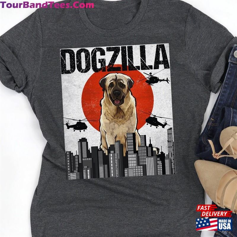 Funny Anatolian Shepherd Dog Dogzilla Vintage Japanese Godzilla Gift Hoodie Sweatshirt 29Uf163550 – Utopia Fashion