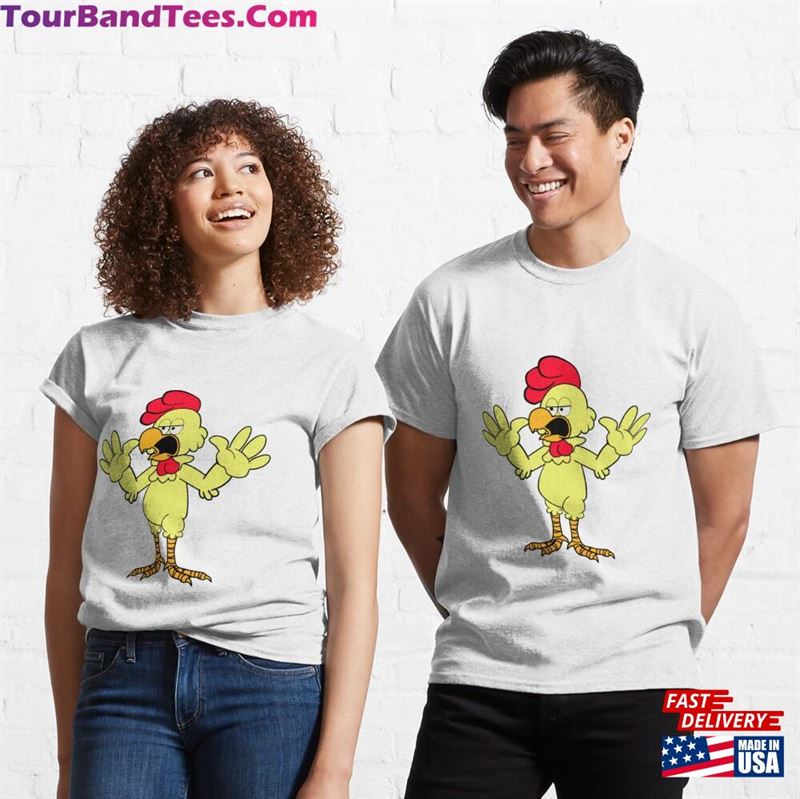 Funny Chicken Cartoon Classic T-Shirt Sweatshirt 29Uf152273 – Utopia Fashion