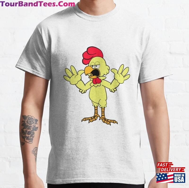 Funny Chicken Cartoon Classic T-Shirt Sweatshirt 29Uf152273 – Utopia Fashion