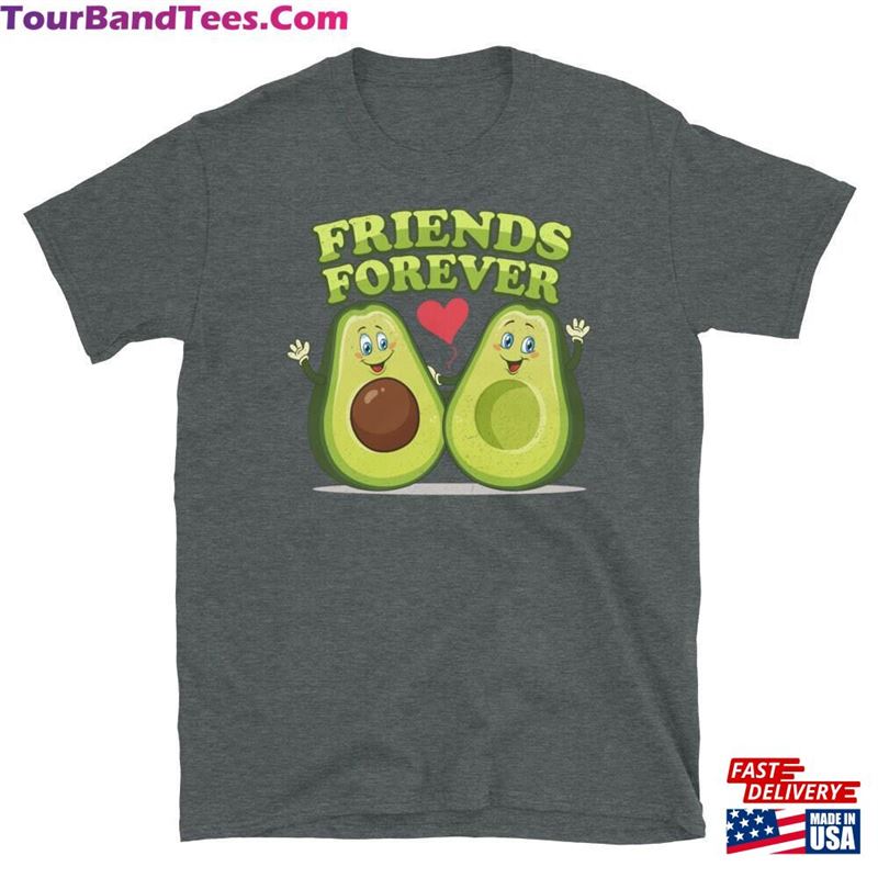 Funny Kawaii Hass Avocado Guacamole Friends Forever Short Sleeve Unisex T-Shirt Sweatshirt 29Uf163427 – Utopia Fashion