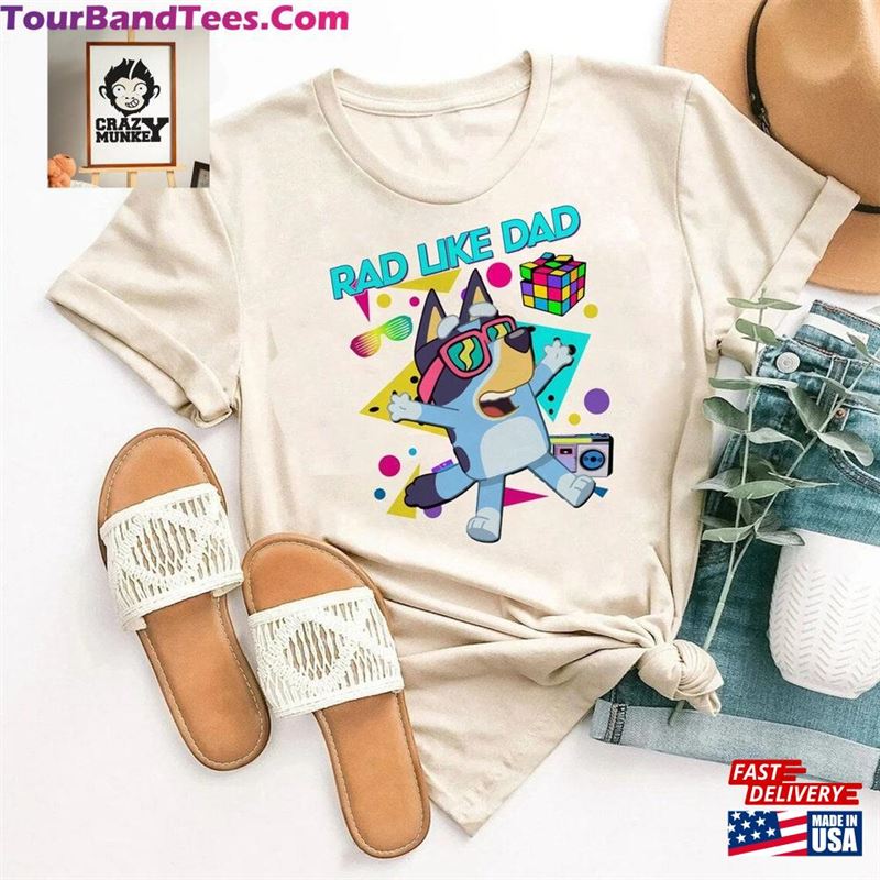 Funny Matching Bluey Dad And Son T-Shirts Rad Shirt Classic Sweatshirt 29Uf152298 – Utopia Fashion