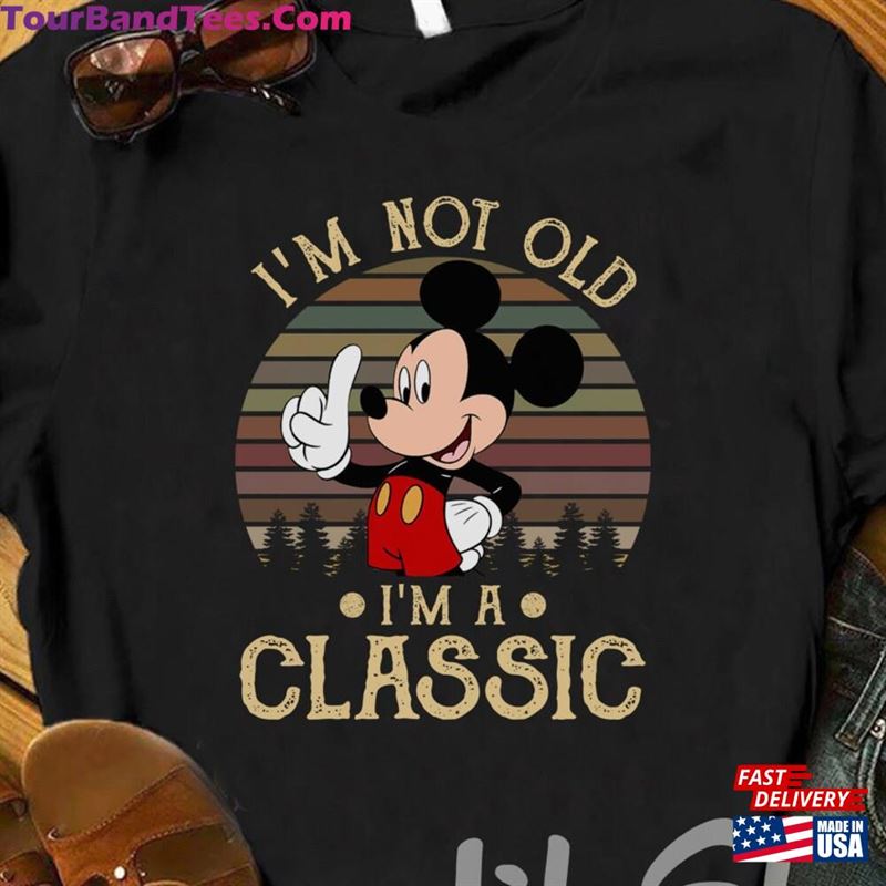 Funny Mickey Mouse Shirt I’M Not Old Unisex Sweatshirt 29Uf163140 – Utopia Fashion