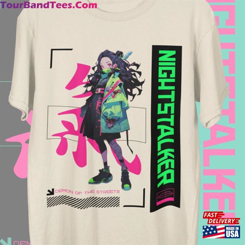 Futuristic Techwear T-Shirt Demon Slayer Anime Nezuko Sweatshirt Classic 29Uf163518 – Utopia Fashion