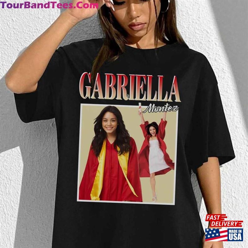 Gabriella Montez 90’S Vintage Unisex Shirt High School Musical Troy Bolton Hoodie 29Uf142388 – Utopia Fashion