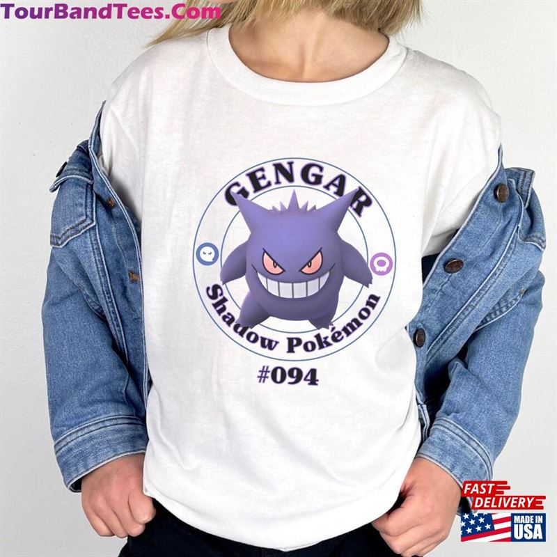 Gengar Shirt T-Shirt Tshirt Anime For Children And Adults Unisex Classic 29Uf152085 – Utopia Fashion