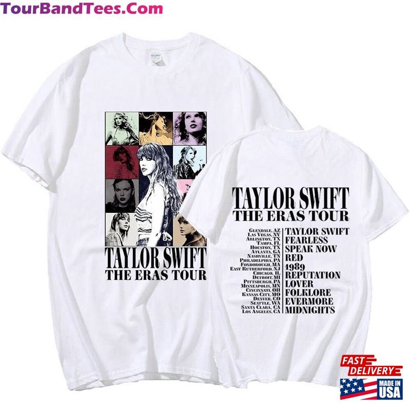 Get Ready For The Taylor Eras Tour With Exclusive Short Sleeve Shirt Tshirt Shop Now Ultimate Merch Experience! Unisex Sweatshirt 29Uf142134 – Utopia Fashion