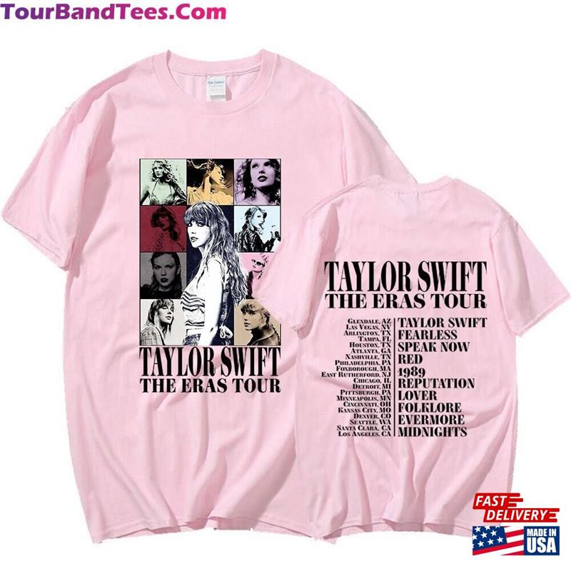 Get Ready For The Taylor Eras Tour With Exclusive Short Sleeve Shirt Tshirt Shop Now Ultimate Merch Experience! Unisex Sweatshirt 29Uf142134 – Utopia Fashion