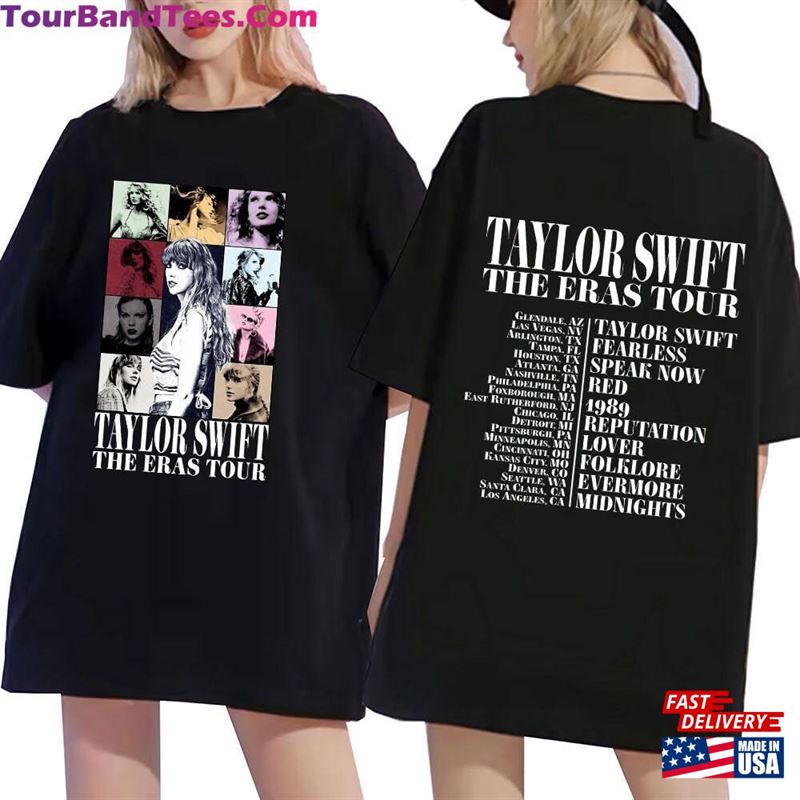 Get Ready For The Taylor Eras Tour With Exclusive Short Sleeve Shirt Tshirt Shop Now Ultimate Merch Experience! Unisex Sweatshirt 29Uf142134 – Utopia Fashion