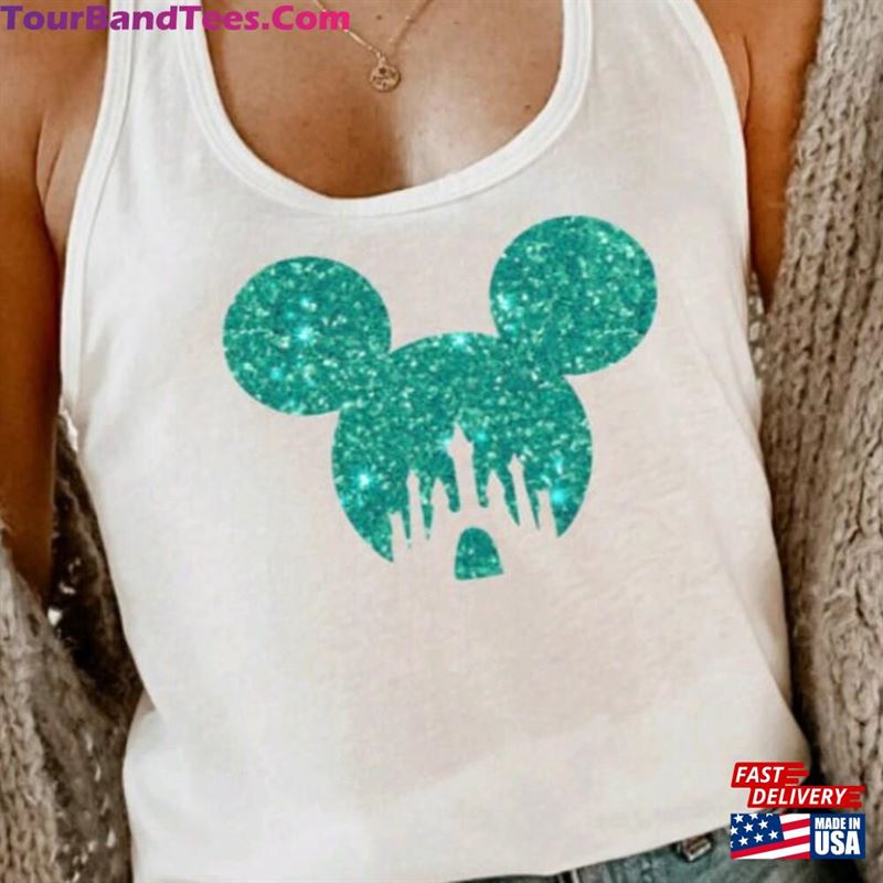 Glitter Disney Tank Top Shirt For Women Unisex Classic 29Uf164242 – Utopia Fashion