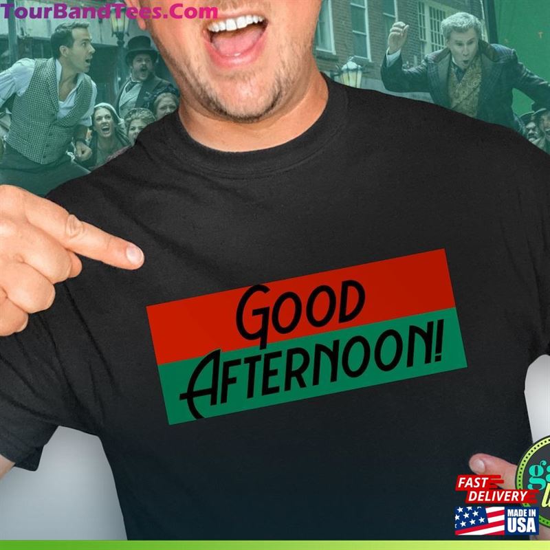 Good Afternoon Spirited Movie Shirt Will Ferrell Ryan Reynolds Gift For Christmas Buff T-Shirt Sweatshirt Hoodie 29Uf163949 – Utopia Fashion