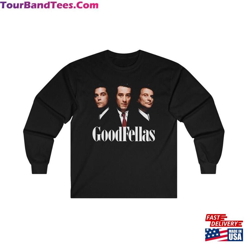 Goodfellas Three Wise Men 90’S Gangster Movie Black Long Sleeve T-Shirt Size To 2Xl Classic 29Uf147197 – Utopia Fashion