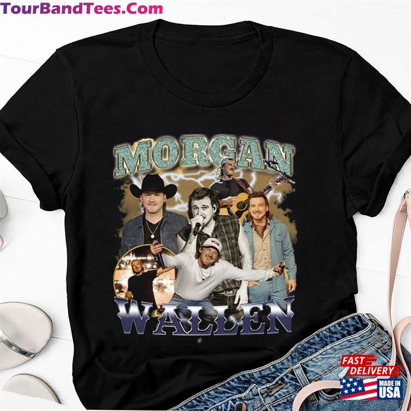 Graphic Morgan Wallen Unisex T-Shirt World Tour Shirt Cowboy Classic Sweatshirt 29Uf157300 – Utopia Fashion