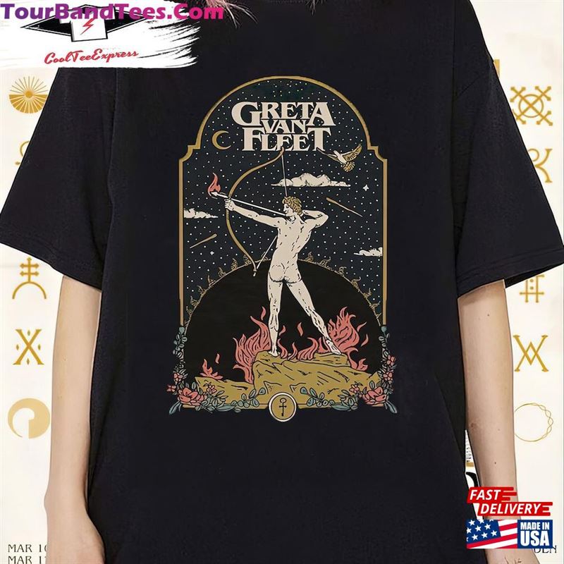 Greta Van Fleet Shirt Merch T-Shirt Sweatshirt 29Uf163893 – Utopia Fashion