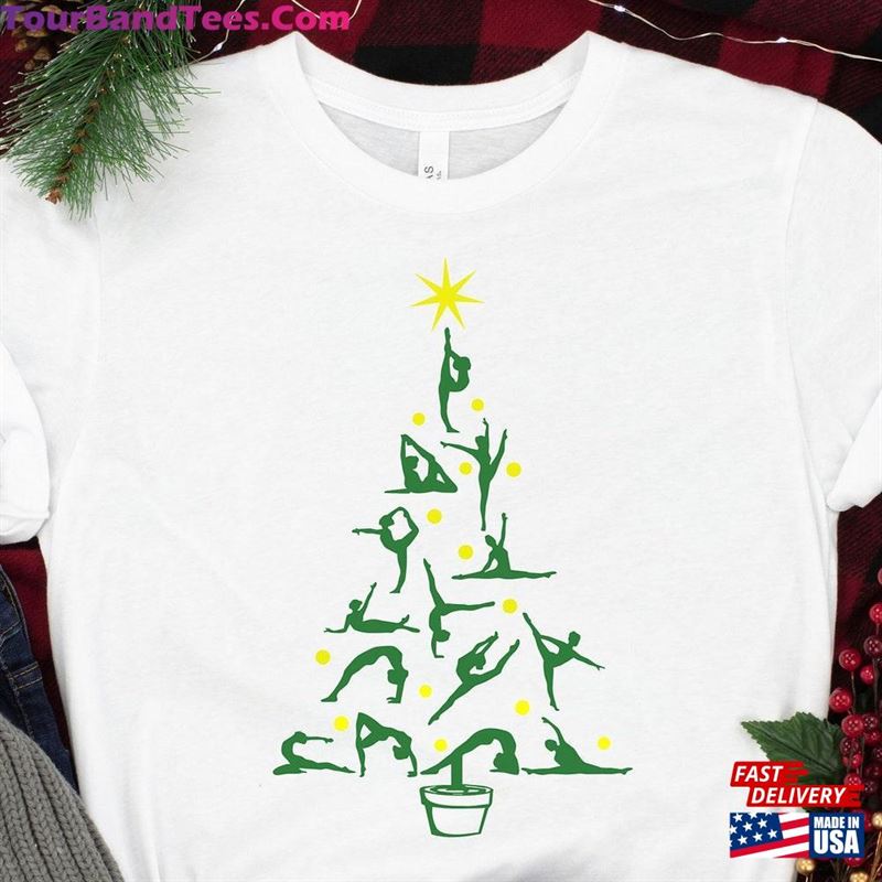 Gymnastics Christmas Tree Shirt Sport T-Shirt Xmas Sweatshirt 29Uf147283 – Utopia Fashion