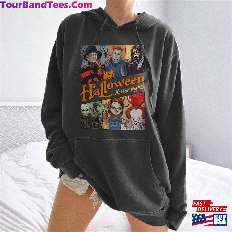 Halloween Character Horror Film Shirt Retro Vintage Haunted Mansion Sweatshirt T-Shirt 29Uf157104 – Utopia Fashion