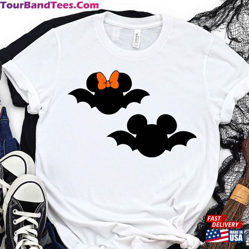 Halloween Disney Mickey Minnie Bat-Shirt Family Matching Shirt Hoodie T-Shirt 29Uf142035 – Utopia Fashion