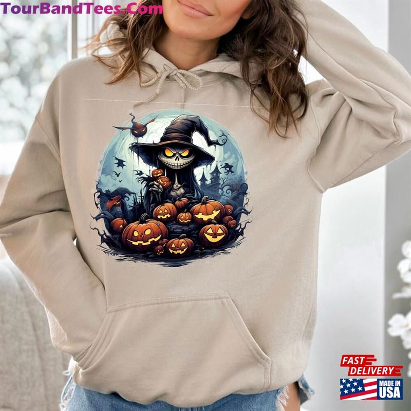 Halloween Jack Sally Shirt Retro The Nightmare Before Christmas Classic Sweatshirt 29Uf163347 – Utopia Fashion