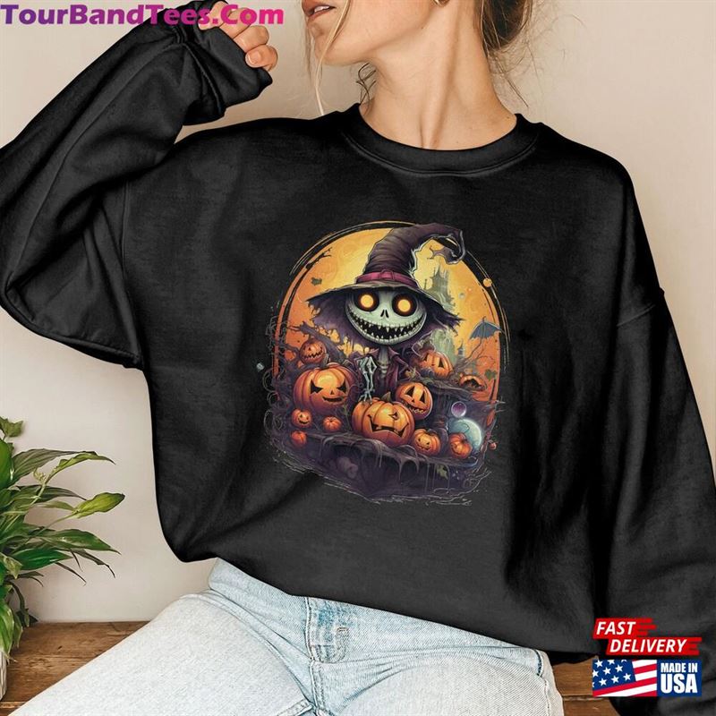 Halloween Jack Sally Shirt Retro The Nightmare Before Christmas Hoodie Sweatshirt T-Shirt 29Uf163846 – Utopia Fashion