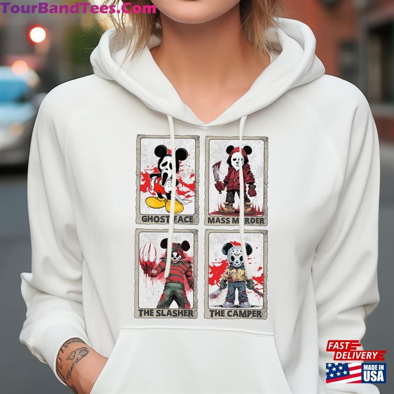 Halloween Mickey Squad T-Shirt Horror Movie Characters Trendy Tee Unisex Hoodie 29Uf164087 – Utopia Fashion